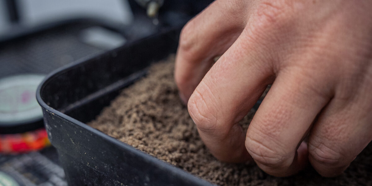 Zimowy method feeder